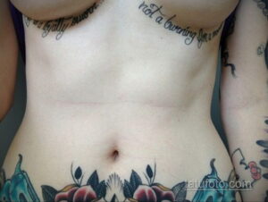 Фото женской интимной тату 16.11.2020 №091 -female intimate tattoo- tatufoto.com