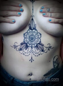 Фото женской интимной тату 16.11.2020 №092 -female intimate tattoo- tatufoto.com