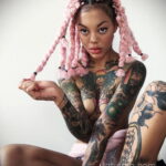 Фото женской тату 18.11.2020 №013 -beautiful girl tattoo- tatufoto.com