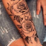 Фото женской тату 18.11.2020 №062 -beautiful girl tattoo- tatufoto.com