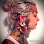 Фото женской тату 18.11.2020 №079 -beautiful girl tattoo- tatufoto.com