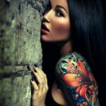 Фото женской тату 18.11.2020 №087 -beautiful girl tattoo- tatufoto.com