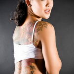 Фото женской тату 18.11.2020 №089 -beautiful girl tattoo- tatufoto.com