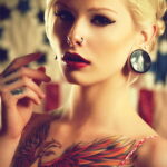 Фото женской тату 18.11.2020 №098 -beautiful girl tattoo- tatufoto.com