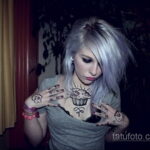 Фото женской тату 18.11.2020 №105 -beautiful girl tattoo- tatufoto.com