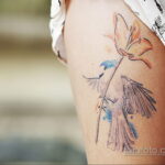 Фото женской тату 18.11.2020 №114 -beautiful girl tattoo- tatufoto.com