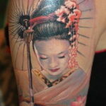 Фото женской тату 18.11.2020 №118 -beautiful girl tattoo- tatufoto.com
