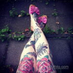 Фото женской тату 18.11.2020 №121 -beautiful girl tattoo- tatufoto.com