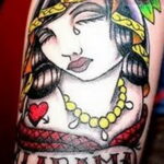 Фото женской тату 18.11.2020 №123 -beautiful girl tattoo- tatufoto.com