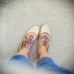 Фото женской тату 18.11.2020 №127 -beautiful girl tattoo- tatufoto.com