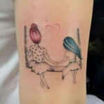 Фото женской тату 18.11.2020 №131 -beautiful girl tattoo- tatufoto.com