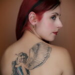 Фото женской тату 18.11.2020 №163 -beautiful girl tattoo- tatufoto.com