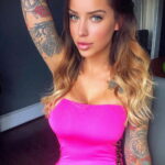 Фото женской тату 18.11.2020 №190 -beautiful girl tattoo- tatufoto.com