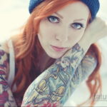 Фото женской тату 18.11.2020 №191 -beautiful girl tattoo- tatufoto.com