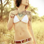 Фото женской тату 18.11.2020 №204 -beautiful girl tattoo- tatufoto.com