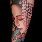 Фото женской тату 18.11.2020 №218 -beautiful girl tattoo- tatufoto.com