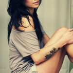 Фото женской тату 18.11.2020 №231 -beautiful girl tattoo- tatufoto.com