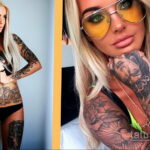Фото женской тату 18.11.2020 №276 -beautiful girl tattoo- tatufoto.com