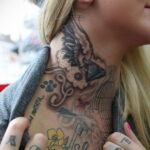 Фото женской тату 18.11.2020 №289 -beautiful girl tattoo- tatufoto.com