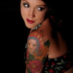 Фото женской тату 18.11.2020 №306 -beautiful girl tattoo- tatufoto.com
