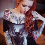 Фото женской тату 18.11.2020 №332 -beautiful girl tattoo- tatufoto.com
