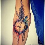 Фото женской тату 18.11.2020 №337 -beautiful girl tattoo- tatufoto.com