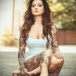 Фото женской тату 18.11.2020 №361 -beautiful girl tattoo- tatufoto.com