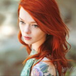 Фото женской тату 18.11.2020 №366 -beautiful girl tattoo- tatufoto.com