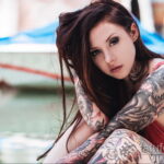 Фото женской тату 18.11.2020 №367 -beautiful girl tattoo- tatufoto.com