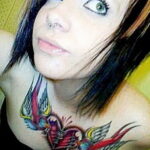 Фото женской тату 18.11.2020 №378 -beautiful girl tattoo- tatufoto.com