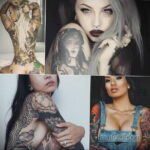 Фото женской тату 18.11.2020 №388 -beautiful girl tattoo- tatufoto.com