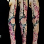 Фото женской тату на руке 16.11.2020 №024 -arm women tattoo- tatufoto.com
