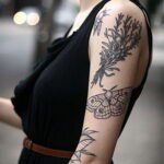 Фото женской тату на руке 16.11.2020 №065 -arm women tattoo- tatufoto.com