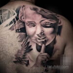 Фото интересного рисунка татуировки 08.11.2020 №055 -interesting tattoo- tatufoto.com