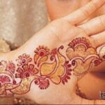 Фото интересного рисунка хной на теле 13.11.2020 №035 -henna tattoo- tatufoto.com