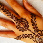 Фото интересного рисунка хной на теле 13.11.2020 №162 -henna tattoo- tatufoto.com