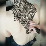 Фото интересного рисунка хной на теле 13.11.2020 №429 -henna tattoo- tatufoto.com