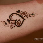 Фото интересного рисунка хной на теле 13.11.2020 №477 -henna tattoo- tatufoto.com