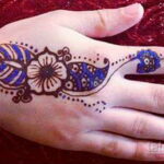 Фото интересного рисунка хной на теле 13.11.2020 №549 -henna tattoo- tatufoto.com