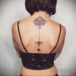 Фото крутого женского рисунка тату 15.11.2020 №112 -cool female tattoo- tatufoto.com