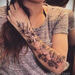 Фото крутого женского рисунка тату 15.11.2020 №229 -cool female tattoo- tatufoto.com