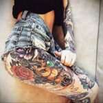 Фото крутого женского рисунка тату 15.11.2020 №276 -cool female tattoo- tatufoto.com