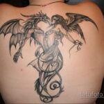 Фото крутого женского рисунка тату 15.11.2020 №374 -cool female tattoo- tatufoto.com