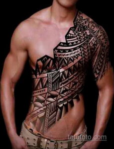 Фото крутого мужского рисунка тату 15.11.2020 №106 -cool man tattoo- tatufoto.com