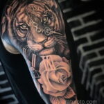 Фото крутого мужского рисунка тату 15.11.2020 №155 -cool man tattoo- tatufoto.com