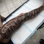 Фото крутого мужского рисунка тату 15.11.2020 №198 -cool man tattoo- tatufoto.com