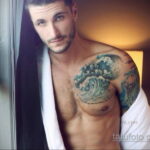 Фото мужской тату 18.11.2020 №072 -beautiful tattoo guy- tatufoto.com