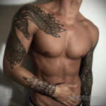 Фото мужской тату 18.11.2020 №266 -beautiful tattoo guy- tatufoto.com