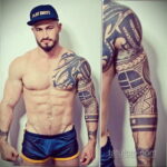 Фото мужской тату 18.11.2020 №270 -beautiful tattoo guy- tatufoto.com