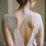 Фото невесты с татуировками 10.11.2020 №071 -bride with tattoo- tatufoto.com